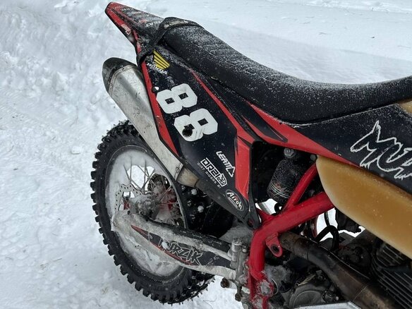 2022 Zuum CR250 CB, красный, 140000 рублей - вид 3
