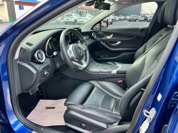 2021 Mercedes-Benz C-Класс 200 L IV (W205) Рестайлинг, синий - вид 12