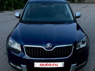 2015 Skoda Yeti I Рестайлинг, синий, 1660000 рублей, вид 5