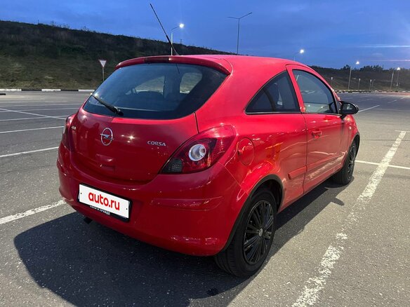 2007 Opel Corsa D, красный, 240000 рублей - вид 3