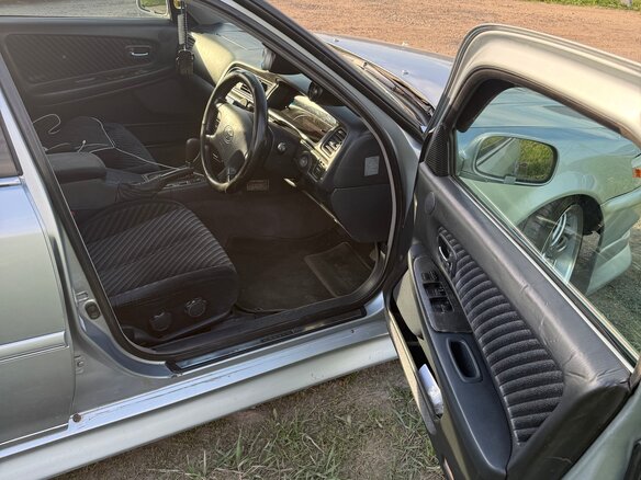 1999 Toyota Cresta V (X100) Рестайлинг, синий, 1300000 рублей - вид 14