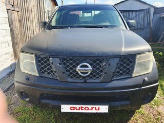 2006 Nissan Navara (Frontier) III (D40), чёрный, 499999 рублей, вид 1