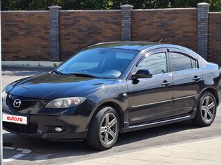 2008 Mazda 3 I (BK) Рестайлинг, чёрный, 430000 рублей, вид 3