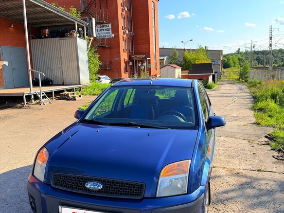 2008 Ford Fusion I Рестайлинг, синий - вид 1