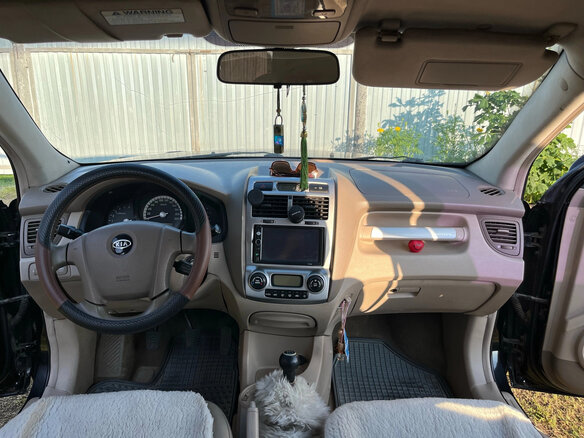 2006 Kia Sportage II, чёрный, 620000 рублей - вид 10