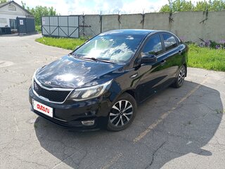 2016 Kia Rio III Рестайлинг, чёрный, 820000 рублей, вид 1
