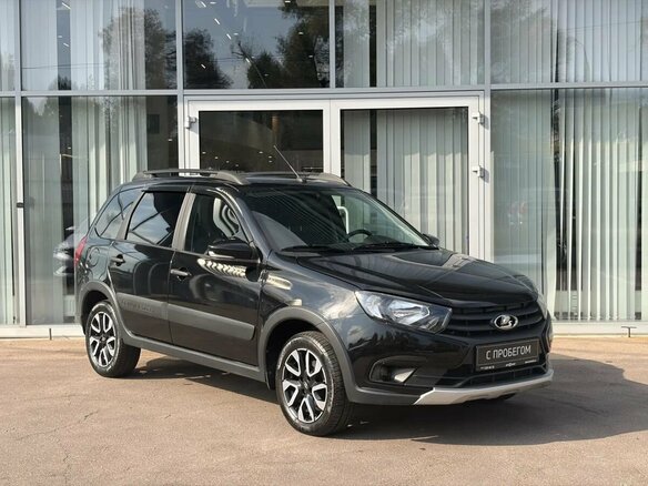 2024 Lada (ВАЗ) Granta Cross I Рестайлинг, чёрный, 970000 рублей - вид 2