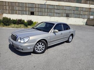 2009 Hyundai Sonata ТагАЗ IV (EF) Рестайлинг, бежевый, 550000 рублей, вид 1