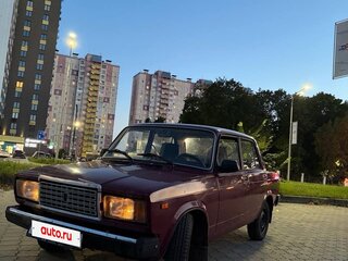 2003 Lada (ВАЗ) 2107, красный, 110000 рублей, вид 1