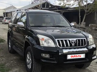 2006 Toyota Land Cruiser Prado 5-speed 120 Series, чёрный, 2430000 рублей, вид 1