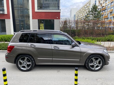 2014 Mercedes-Benz GLK-Класс 300 I (X204) Рестайлинг, серый, 3200000 рублей, вид 4