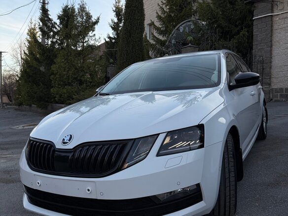 2017 Skoda Octavia III (A7) Рестайлинг, белый, 2600000 рублей - вид 1