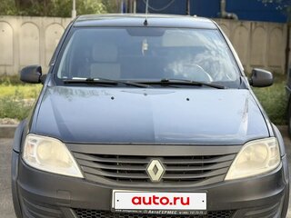 2010 Renault Logan I Рестайлинг, серый, 300000 рублей, вид 1