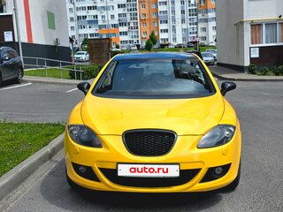 2008 SEAT Leon II, жёлтый, 725000 рублей, вид 5