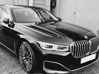 2019 BMW 7 серии Long 730Ld xDrive VI (G11/G12) Рестайлинг, чёрный, 6500000 рублей, вид 1