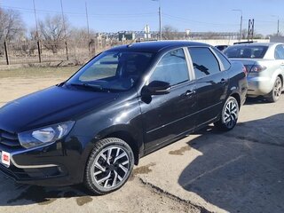2022 Lada (ВАЗ) Granta I Рестайлинг, чёрный, 800000 рублей, вид 1