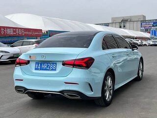 2022 Mercedes-Benz A-Класс 180 Long IV (W177), голубой, 1550000 рублей, вид 4