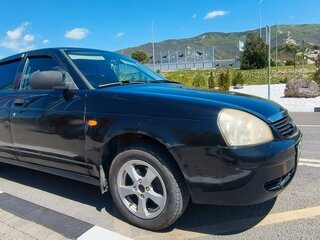 2012 Lada (ВАЗ) Priora I, чёрный, 250000 рублей, вид 4