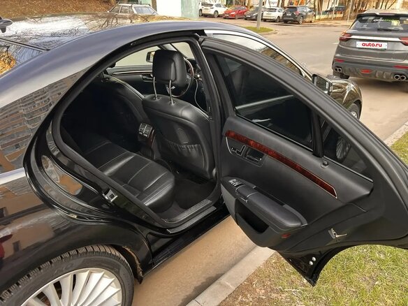 2007 Mercedes-Benz S-Класс 350 V (W221), чёрный, 1150000 рублей - вид 16