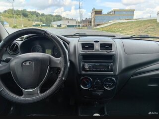 2017 Lada (ВАЗ) Kalina II, чёрный, 400000 рублей, вид 2