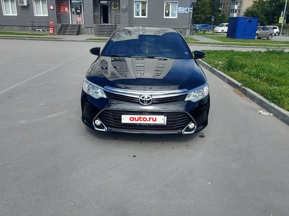 2016 Toyota Camry VII (XV50) Рестайлинг, чёрный, 2450000 рублей - вид 32