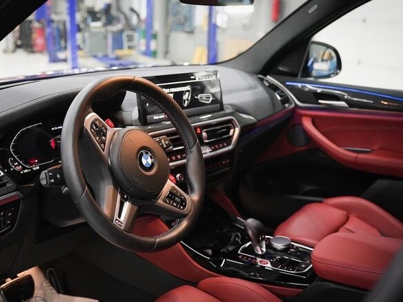 2024 BMW X3 M Competition I (F97) Рестайлинг, синий, 10590000 рублей - вид 12