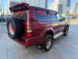 1999 Toyota Land Cruiser Prado 90 Series Рестайлинг, пурпурный, 940000 рублей, вид 4