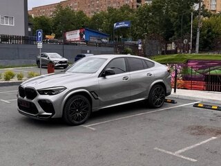 2020 BMW X6 M Competition III (F96), серебристый, 11500000 рублей, вид 3