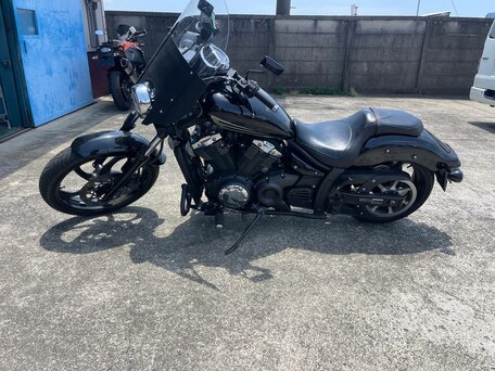 2014 Yamaha XVS1300, чёрный, 690000 рублей, вид 2