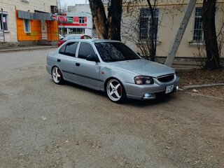 2007 Hyundai Accent ТагАЗ II, серебристый, 325000 рублей, вид 2
