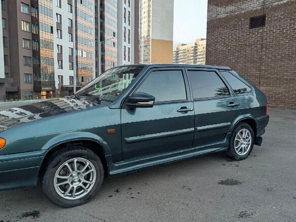 2013 Lada (ВАЗ) 2114, синий, 410000 рублей - вид 7