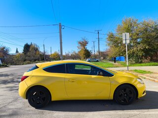2012 Opel Astra GTC J Рестайлинг, жёлтый, 600000 рублей, вид 2