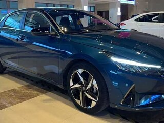 2023 Hyundai Elantra VII (CN7), синий, 1763000 рублей, вид 4