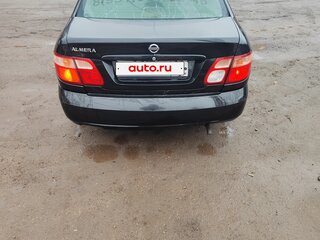 2005 Nissan Almera II (N16) Рестайлинг, чёрный, 285000 рублей, вид 4
