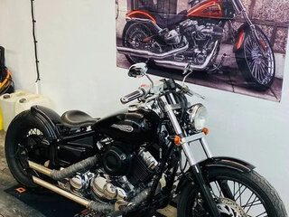 1997 Yamaha XVS400 Drag Star, чёрный, 380000 рублей, вид 5