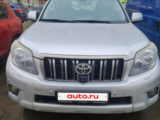 2012 Toyota Land Cruiser Prado 150 Series, серебристый, 3500000 рублей, вид 2