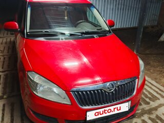 2014 Skoda Fabia II Рестайлинг, красный, 750000 рублей, вид 1