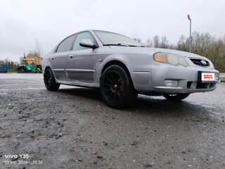 2004 Kia Shuma II, серебристый, 350000 рублей, вид 3