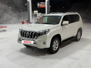 2014 Toyota Land Cruiser Prado 4-speed 150 Series Рестайлинг 1, белый, 3150000 рублей, вид 1