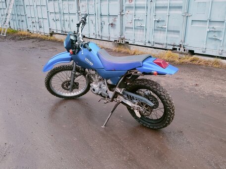 2002 Yamaha XT225 Serow, синий, 179000 рублей, вид 3