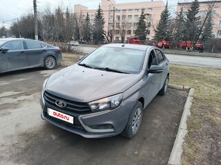 2019 Lada (ВАЗ) Vesta I, серый, 970000 рублей, вид 2