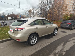2012 Lexus RX 350 III Рестайлинг, бежевый, 1888777 рублей, вид 4
