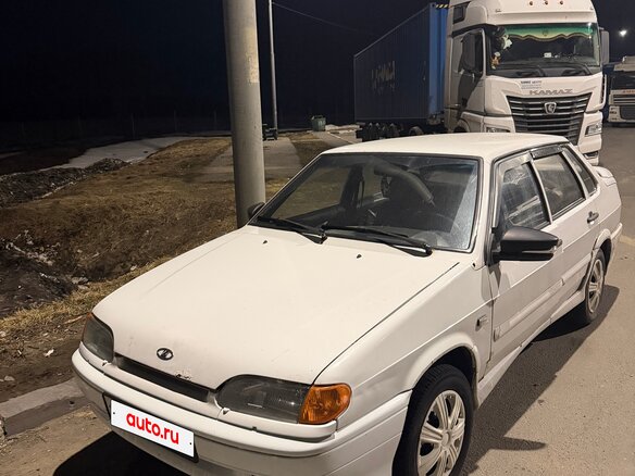 2010 Lada (ВАЗ) 2115, белый, 95000 рублей