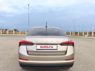 2021 Skoda Rapid II, коричневый, 1630000 рублей, вид 4