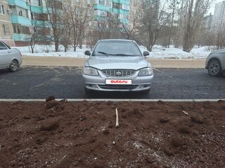 2007 Hyundai Accent ТагАЗ II, серебристый, 330000 рублей, вид 3