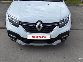 2021 Renault Logan Stepway II Рестайлинг, белый, 1420000 рублей, вид 2