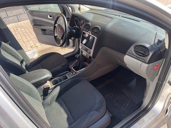 2008 Ford Focus II Рестайлинг, серебристый - вид 5