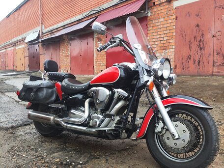 2000 Yamaha XV 1600 Road Star, чёрный, 550000 рублей, вид 3