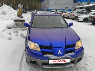 2006 Mitsubishi Outlander I, синий, 750000 рублей, вид 1