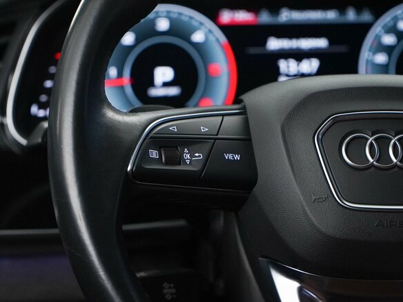2020 Audi Q7 45 TDI II (4M) Рестайлинг, синий, 7333055 рублей - вид 13